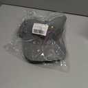 Men Adjustable Baseball Cap with Curved Breathable Quick-Drying Laser-Cut Mesh Back Closure Hat (Gray)