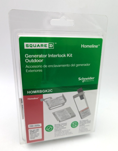 Homeline 150 - 225 Amp Outdoor Load Center Generator Interlock Kit HOMRBGK2C