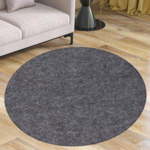 Waterproof Rug Pad Round 1/4 Thick Waterproof Non-Slip Rug Pad Pad for Hardwood Floors Rug Pads for All Floors and Finishes, Keeps Carpets in Place Soft and Safe8FT