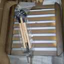 COPREE Bamboo Utility 3 Tier Plant Stand Rack Multiple Flower Pot Holder Shelf Indoor Outdoor Planter Display shelving unit for Patio Garden