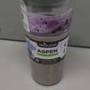 REDUCE Aspen 20 oz Vacuum Insulated Glass Tumbler with Lid & Extra Wide Straw - Keeps Drinks Cold for 12 Hrs - Ideal for Iced Coffee, Smoothies & Boba - Dishwasher Safe, Soft Base - Sand