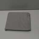 Grounding Mat for Bed 90% Organic Cotton+10% Pure Silver Fiber, Grounding Fitted Sheets for All Mattress Sizes, with Static grounding Cord and Test Pen (Gray, 105.5 * 23.4 inch)