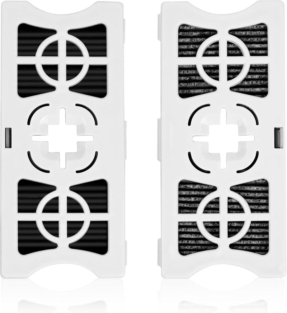 2 Pack AF-1 RAF-1 Replacement Refrigerator Air Filter Compatible with Frigidaire FRGPAAF1 PureAir Air Filter AF-1, FRGPAAF1, RAF-1