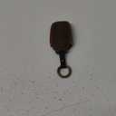 Leather Key Fob Cover, Compatible with Toyota Tundra Corolla Cross Venza Sequoia Highlander Avalon Corolla RAV4 Camry C-HR Prius, No Screw Design Key Holder Protector(4 Button, Brown)