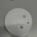 Security Camera Smoke Detector Hidden Camera 1080P WiFi Indoor Cam with Night Vision Motion Detection Real-Time Spy Camera for Home Office Safety