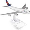 SimplyAir 1/400 Delta 747 Airplane Model Kits die-cast alloys Airplane Model for Collection and Display