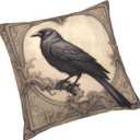 2 x Bird Throw Pillow Covers 18 X 18 Inch Set of 2 Pillow Cases Decoration Cushion Cover for Sofa Bedroom Living Room Outdoor (Bird, 18"x18")