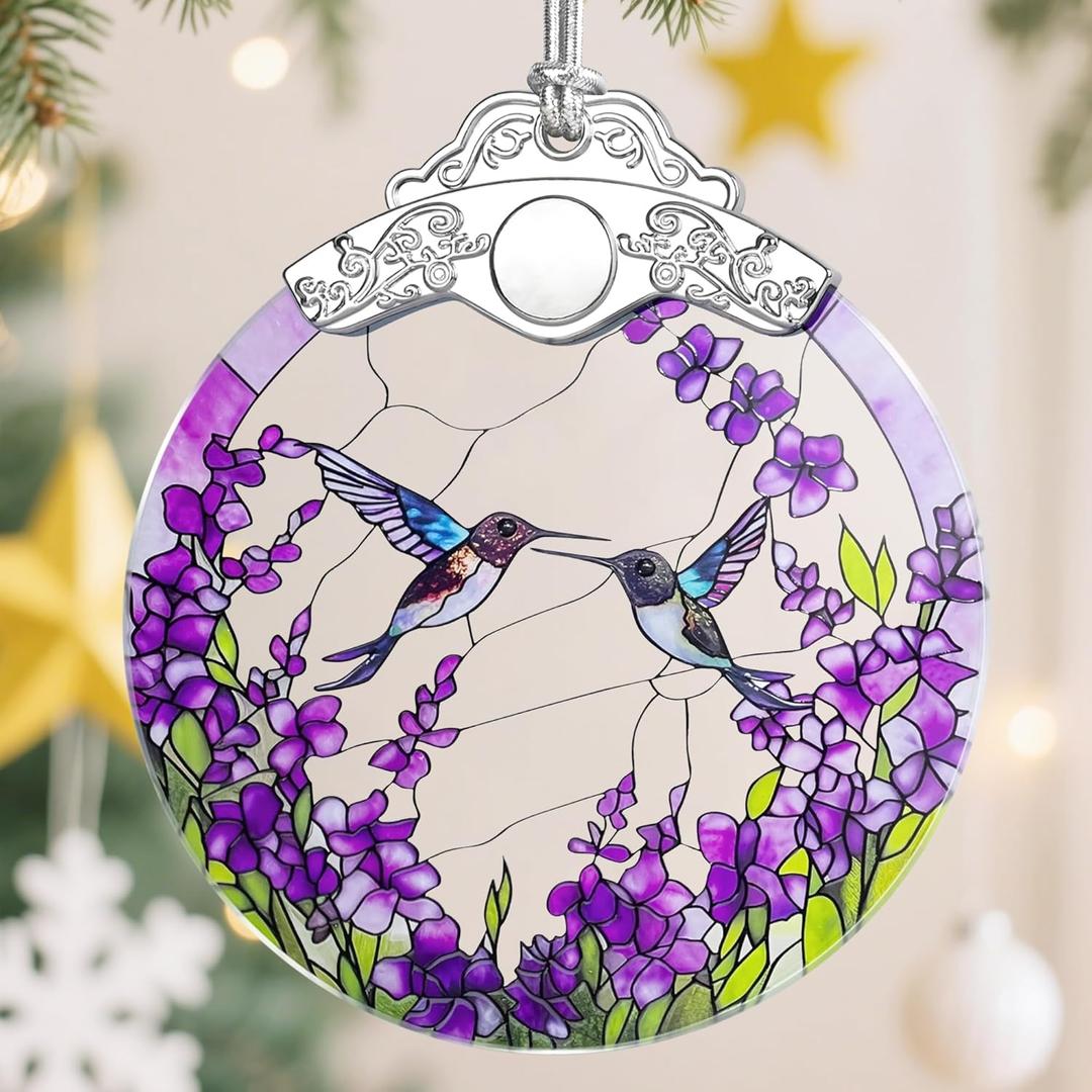 Hummingbird Christmas Ornaments, Christmas Tree Decorations, Keepsake Ornaments, Holiday Decor, Holiday & Xmas Gift, Hummingbird Gifts, Gifts for Birds Lovers, Women, Friends
