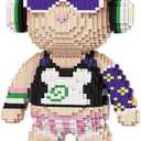 DAHONPA Rock Girl Bear Micro Building Blocks Set (7220 Pieces) Gift for Adults and Kids