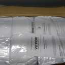100 White Washable and Removable Universal Wedding Banquet Chair Covers with Polyester Spandex Elastic Sliding Arc Design Chair Covers