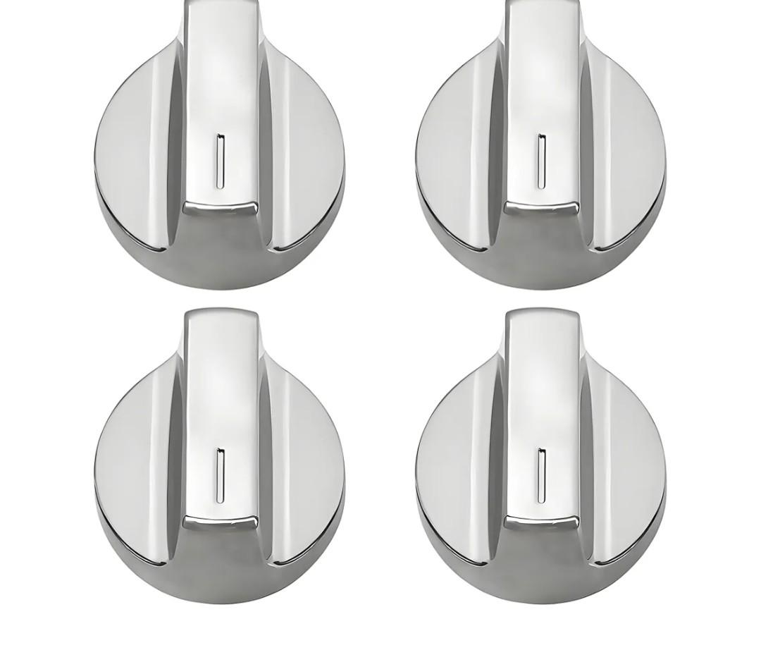 W11517331 W11117415 for Whirlpool Gas Stove Knobs (4pcs) Replacement Part W10850027,Compatible with Whirlpool Range Stove Knob Number WEC310S0LS1, WEE515S0LZ1, WEC310S0LS2, WEE745H0FS1, WEE745H0FS0 W11517331 W11117415 for Whirlpool Gas Stove Knobs (4pcs) Replacement Part W10850027,Compatible with Whirlpool Range Stove Knob Number WEC310S0LS1, WEE515S0LZ1, WEC310S0LS2, WEE745H0FS1, WEE745H0FS0