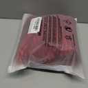 Kevin Textile Decorative Plush Striped Velvet Corduroy Christmas Oblong Pillowcase Accent Cushion Cover, 12 x 20 inches (30x50 cm), Set of 2, Burgundy