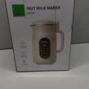 51oz Nut Milk Maker Machine, 10-in-1 Soup Maker with 140 Heating & 8H Keep Warm, Touch Screen Plant-Based Milk Maker for Almond, Oat & Soy, 12H Delay Start & Self-Clean, Noise Reduction