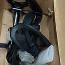 Marsail Ergonomic Mesh Office Chair High Back Home Office Desk Chair with Adaptive Lumbar Support, 2D Headrest, 3D Flip-Up Armrests, Height Adjustable and Rocking Tilt for Home Office and Gaming (Black)