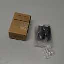 OFFO Shower Head Holder, Strong Adhesive Handheld Shower Head Holder with 2 Hanger Hooks, 60° Adjustable Waterproof Shower Head Holder Wall Mount for Bathroom, Matte Black