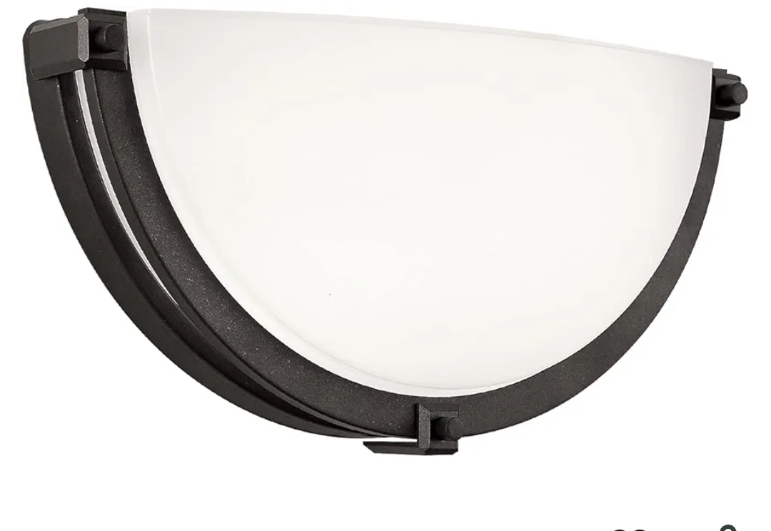 13 inch Dimmable LED Wall Sconce, Half Moon Wall Light Fixture, 3000K/4000K/5000K Color Temperature Adjustable, Modern Bathroom Vanity Light Fixtures，Super Bright 950 Lumen (Oil Rubbed Bronze)