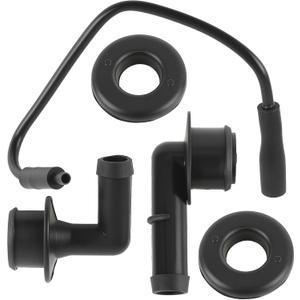 AUTOKAY 53013360AA PCV CCV Vent Valve Elbows Grommet and Crankcase Vent Tube Breather Hose Kit Fit for Jeep Grand Cherokee Wrangler 2000-2004 Cherokee 1997-2001