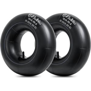 15x6.00-6(6.00/6.50-6) Wheelbarrow Inner Tube with TR13 Straight Valve Stem Compatible with Wheelbarrows, Mowers, Hand Trucks and More 15 x 6.00-6 6.00-6 15x6.50-6Tire Tubes