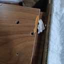 Garvee Fluted TV Stands for TVs Up to 80 in, Mid Century Modern Entertainment Center with Open Storage Compartments, 70 in Long Wooden TV Console for Living Room Bed Room- Walnut