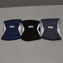 Wegreeco Washable Male Dog Belly Band - Pack of 3 - Washable Male Dog Belly Wrap, Small Doggie Dog Diapers Male for Doggy Puppy (Black, Charcoal, Navy, Small)