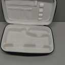 Portable Water Flosser Travel Case, Oral Irrigator Organizer, Sturdy EVA Case for Flosser, Electric Toothbrush, Toothpaste and Accessories - Black