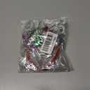 2 x Pvoiue 2026 Happy New Years Eve Party Headband - Christmas Headband - Festive Party Dress-Up Hairband, Star and Tinsel Embellishments - New Year's Eve Celebration Accessory 1Pcs Silver