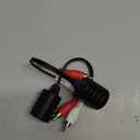 2 Pack Gold Plated Stereo RCA to Stereo RCA Audio Signal Over Cat5/6 Cable