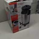 BLACK+DECKER 40 Cup Coffee Urn, Fast Brewing, Aluminum, Keep Warm Function, Heat Resistant Handles, Indicator Light