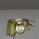 MiLocks TF-02P Digital Deadbolt Door Lock with Electronic Keypad for Exterior Doors, Polished Brass