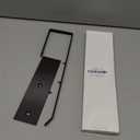 Paper Towel Holder, Magnetic Paper Towel Holder for Fridge, Toilet Paper Roll Holder Magnet Towel Rack Wall Mount Fridge Organizer for Paper Towels Rolls Bathroom Pantry RV Kitchen Storage (Black)