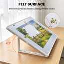 1500 Piece Puzzle Board with 360° Rotating Base & 3-Level Tilting Stand, Medium 1500 With Stand