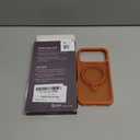 360 Spin Magnetic Stand (Pro-Version) for iPhone 17 Pro Case (Compatible with Mag Safe) [Military Drop Protection] Matte Translucent Shockproof Protective Phone Case 6.3'', Cosmic Orange