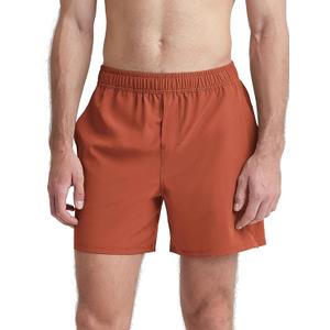 ODODOS Men's Athletic Shorts with Pockets 7" Quick Dry Lightweight Workout Gym Running Shorts, Rust, XX-Large