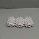 uxcell 3 Pcs Toilet Bowl Brush Replacement Head 15mm, Toilet Scrub Brush Cleaning Round Ball Shaped Toilet Brushes Heads White