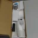 Shower Slide Bar Adjustable Handheld Shower Head Holder Wall Mount - 15inch All-Metal Shower Head Slide Bar Compatible with Bathroom Drill Free Glue Installation - Black