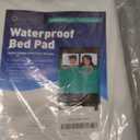 Soft Quilted Underpad for Bed Protection with Secure Side Tucks - Absorbent Washable Leak Proof Barrier for Incontinence - for Adults (Queen Size Bed Pad) - by BrightCare (Queen (38 x 64 Inch))