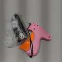 Stitch Gun for Clothes - Handheld Stitch Gun Quick Clothing Fixer - Tagging Gun - Includes 6 Needle, 1000 Black Fasteners & 1000 White Fasteners (Pink,Orange)