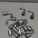 14 PCS Hydraulic Fittings 3/8" Hose x 3/8" JIC 37 Female 90 Elbow | Single Wire Braid Hydraulic Hose Repair Kit for Agriculture, Construction & Industrial Equipment