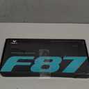 AUSDOM H87 Wireless Mechanical Keyboard, 10000mAh Battery Gasket Hot Swappable Custom Keyboard with RGB Backlit, Side Printed PBT Keycaps, Tri-Mode BT5.3/2.4GHz/USB-C Gaming Keyboards, Black Grey