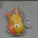 Dog Interactive Treat Dispenser Toy, Food Puzzle Slow Feeder (Yellow)