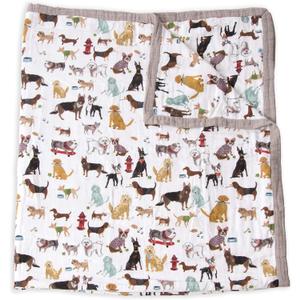 Little Unicorn Premium Quilted Throw | Super Soft, Multi-Layered Muslin XL Blanket| Great for Kids & Families (Woof) Little Unicorn Premium Quilted Throw | Super Soft, Multi-Layered Muslin XL Blanket| Great for Kids & Families (Woof)