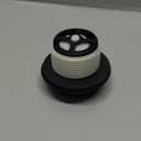 Universal Matte Black Tub Drain and Overflow Kit - Complete 2-Hole Tip-Toe Trim Set with Easy Installation & Fine/Coarse Threads