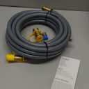 GASPRO 12 Feet 3/8" ID Natural Gas Hose, Low Pressure LPG Hose with Quick Connect, for Weber, Char-broil, Pizza Oven, Patio Heater and More