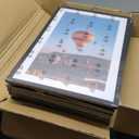 10 Packs 3x5 Picture Frames, Lightweight 3 by 5 Frames Bulk Set of 10 Collage Wall Decor Photo Frames Set for Wall and Tabletop, Black