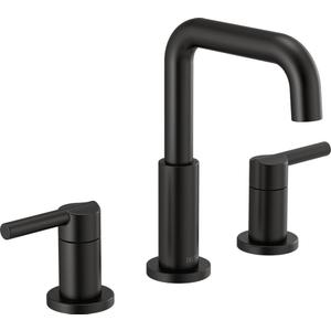 Delta 35849LF-BL Nicoli Bathroom Faucet, Lever Handle, Matte Black