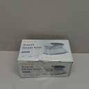 Travel Iron Mini with Steam for Clothes with Dual Voltage, Portable Mini Ironing Machine with Non-Stick Soleplate, Small Iron for Sewing, Quilting and Handcraft (Celadon)