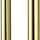 Door Pulls Heavy Stainless Steel Door Handle - den，Wooden Door/ Glass Door/ Sliding Door Handle，for Home/ Shop/ Garage/ Office - Round Tube Diameter 38Mm/ 500 * 300Mm