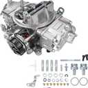 USTAR Carburetor Compatible with Holley Quick Fuel Brawler Diecast Carburetor Secondary Electric Choke 4150 Model 650 CFM 4 Barrel Square Bore Flange Replaces# BR-67255