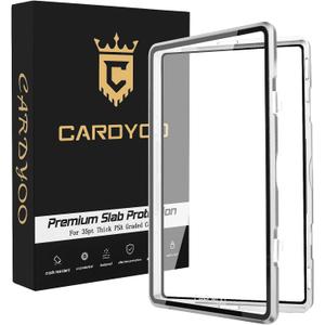 PSA Slab Case, Premium PSA Slab Protector, Metal Graded Card Case, UV Resistant Composite Glass (Silver, 35PT)