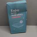 Gel Seat Cushion for Long Sitting, Gel Cushion for Pressure Relief, Soft & Breathable, Chair Cushion for Office Chair, Car, Wheelchair, Seat Cushion with Non-Slip Black Cover (1916.53.14in)